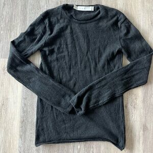 IRO Paris Black Olween Cashmere Sweater Sz Small